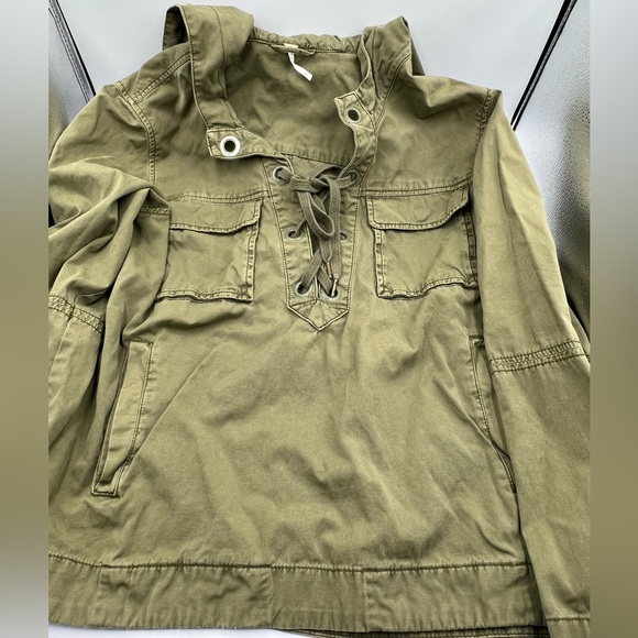 FREE PEOPLE Safari Hooded Pullover Jacket - Picture 4 of 11
